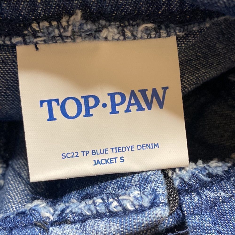 Denim Tye Dye Denim Jacket NWOT - Picture 6 of 9